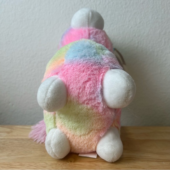NWT! Kellytoy Plush Unicorn Horse/Unicorn Rainbow Plush Stuffed Animal Toy 7" - Picture 5 of 8